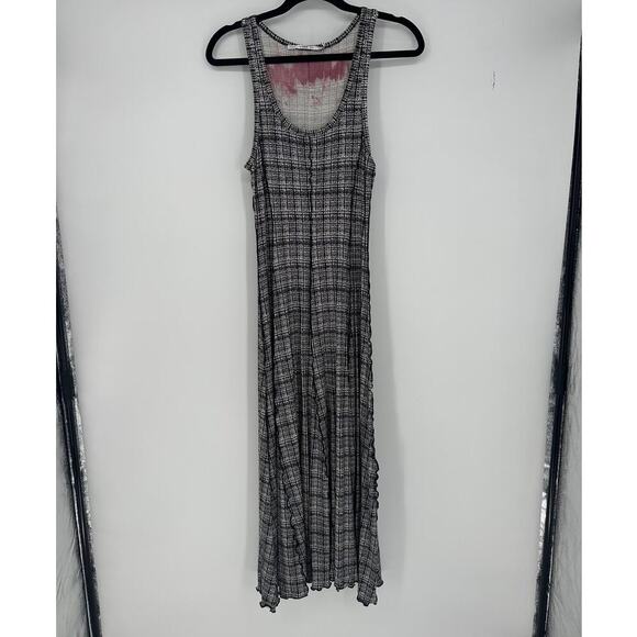 Proenza Schouler White Label Matilda A-Line Painted Jersey Midi Dress - Picture 3 of 8